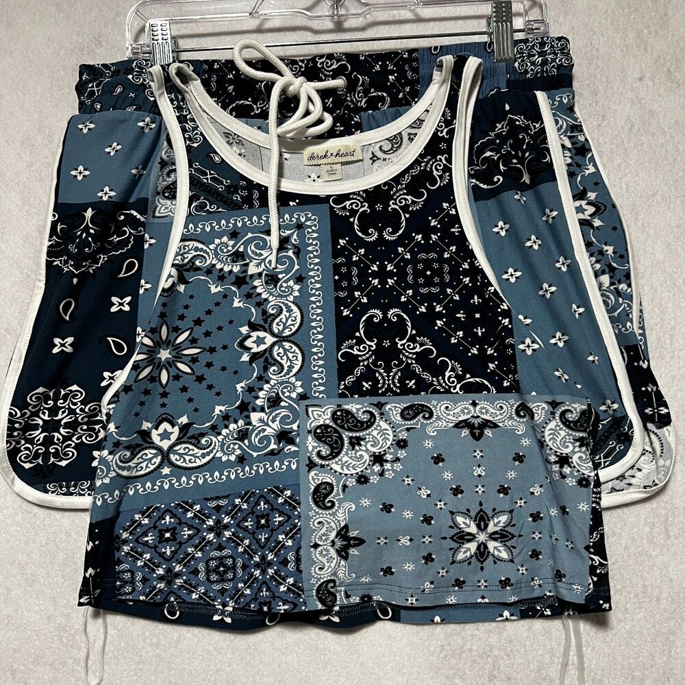 Derek Heart Women's Short Set Size M NEW